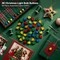 Buttons Galore 50+ Christmas Lights Button Super Value Pack for DIY Craft and Sewing Projects